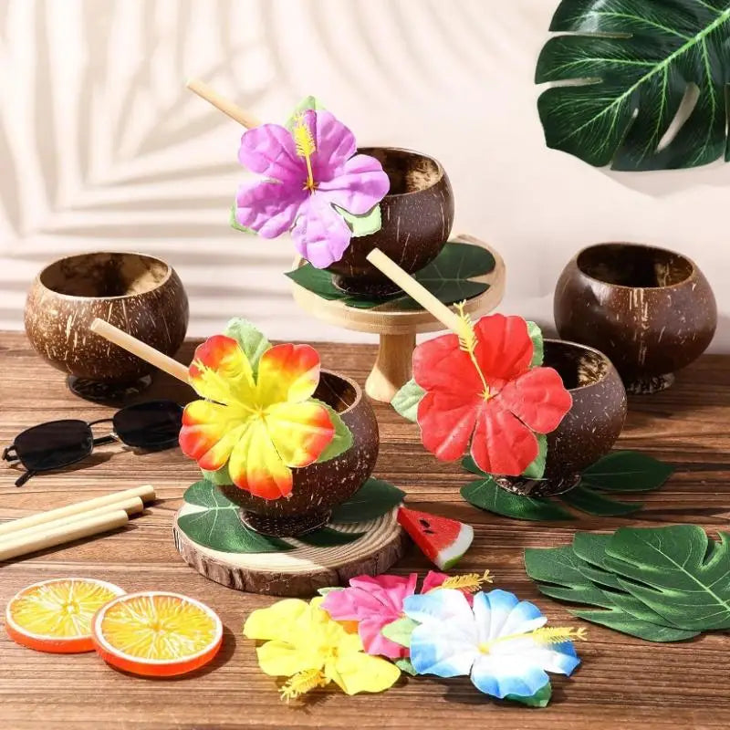 Handcrafted Natural Coconut Shell Bowl – Eco-Friendly Tableware Coconut Shell Bowl Nixie