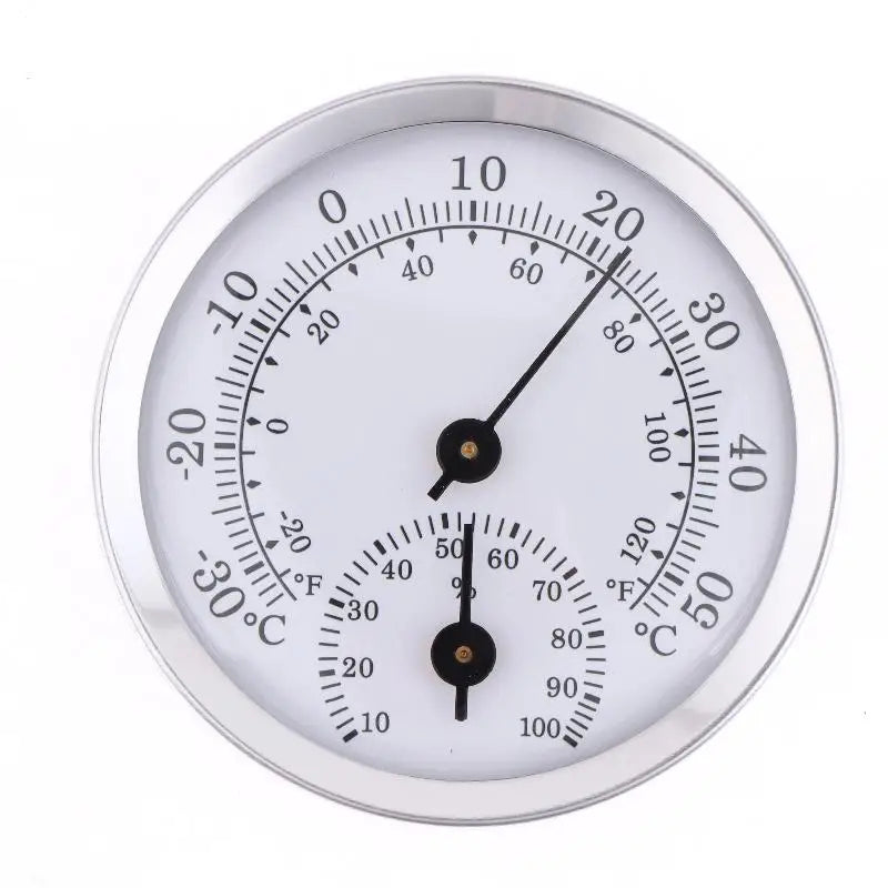 Mini Analog Thermometer Hygrometer – Home Temp & Humidity