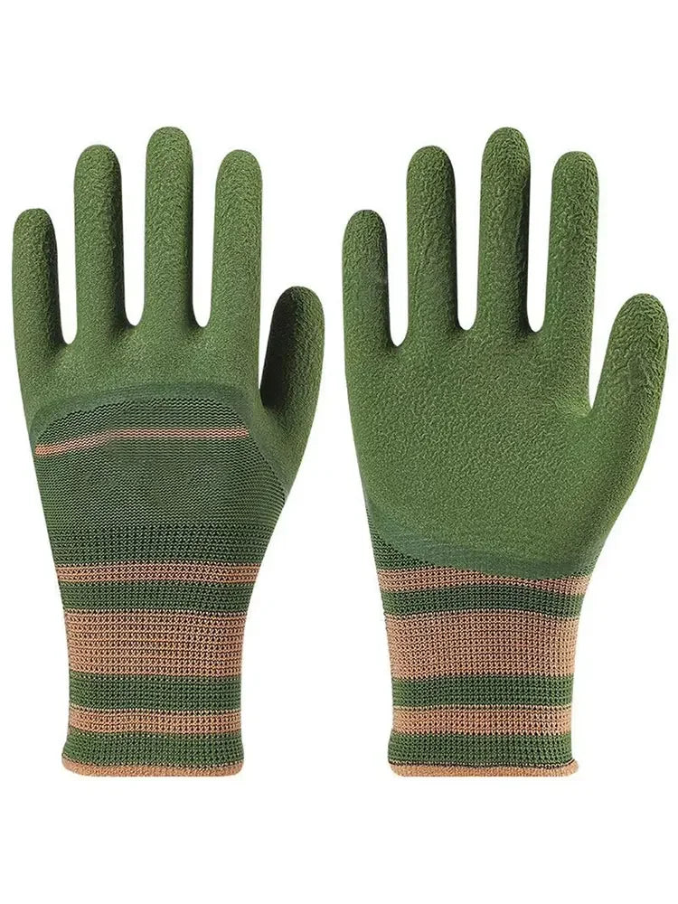2 Pairs Thorn-Proof Rose Pruning Gardening Gloves – Men & Women Gardening Gloves Nixie 1 Pairs