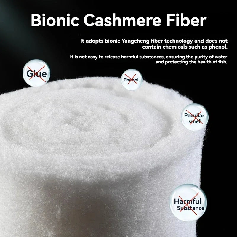 Aquarium Filter Floss – Cashmere Cotton Water Purification Pad Aquarium Filter Media Nixie