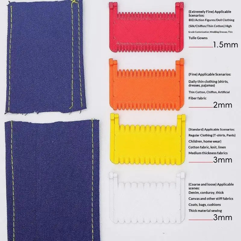 Sewing Guide Template for Even Spacing | Dressmaker Tool