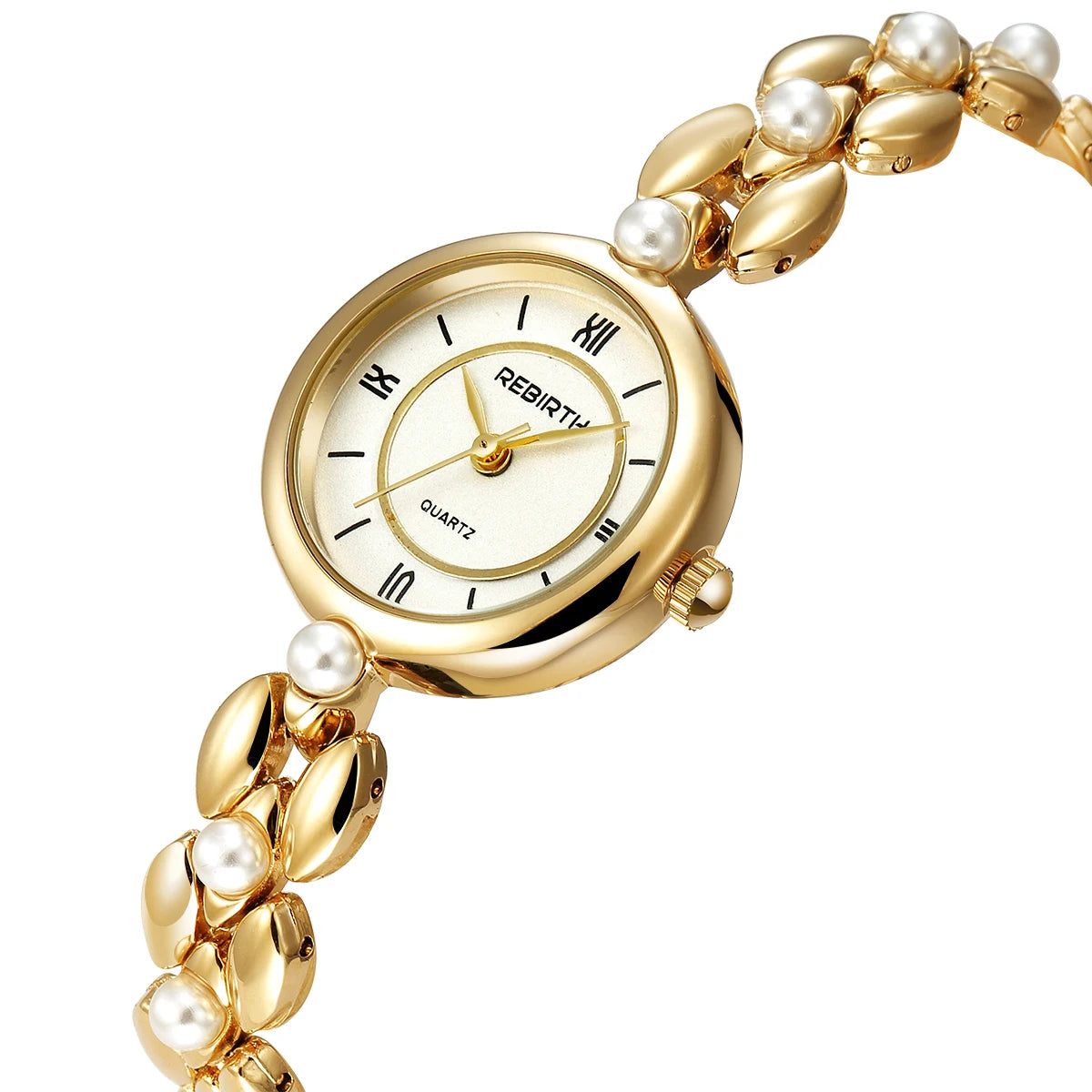REBIRTH Vintage Quartz Wristwatch – Compact Luxury Design Quartz Wristwatch Nixie