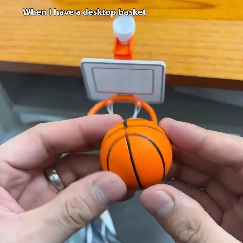Mini Desktop Basketball Game Set – Fun Interactive Tabletop Toy Desktop Game Set Nixie