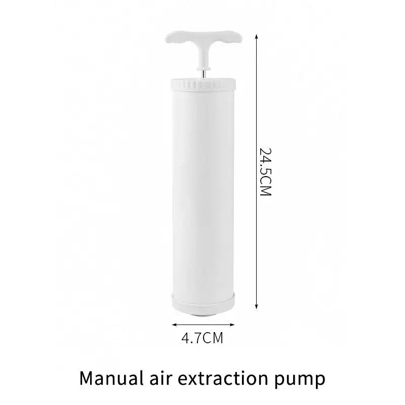 Reusable Airtight Vacuum Storage Bags – Space-Saving Compression