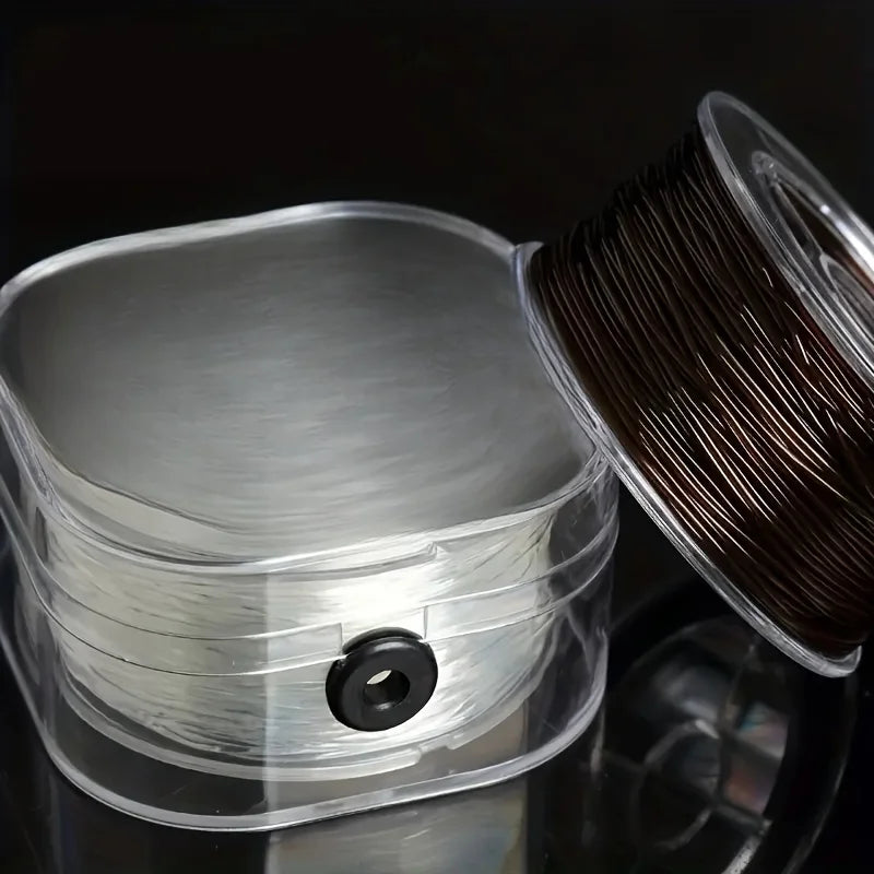 99.97m Elastic Beading Cord Transparent Stretch String | Nixie Elastic Beading Cord Nixie