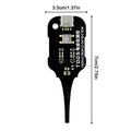 Portable Electromagnetic Inductance Tester for Motherboard Coil Inductance Tester Nixie As show