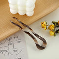 Retro Cellulose Acetate Hairpin – Vintage Tortoise Hair Clip Hair Clip Nixie XL1467-2