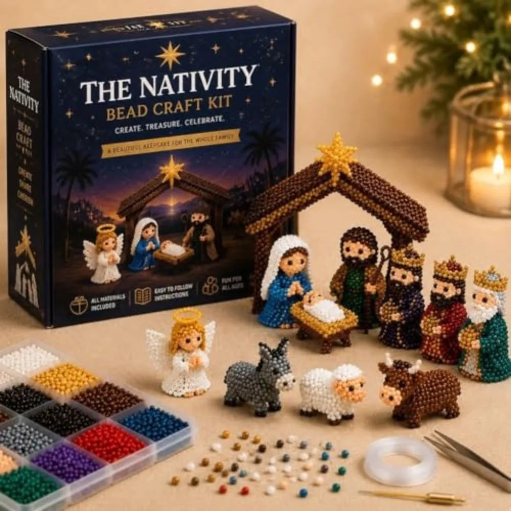 3D Bead Weaving Kit – Character Series DIY Craft Set DIY Bead Craft Kit Nixie