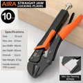 Heavy Duty Locking Pliers 7/9/10 Inch Adjustable Vise Grip Clamp