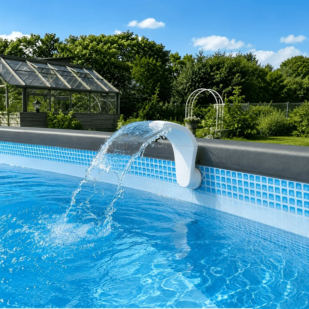 Pool Fountain Waterfall Sprayer Set – Universal Thread Install