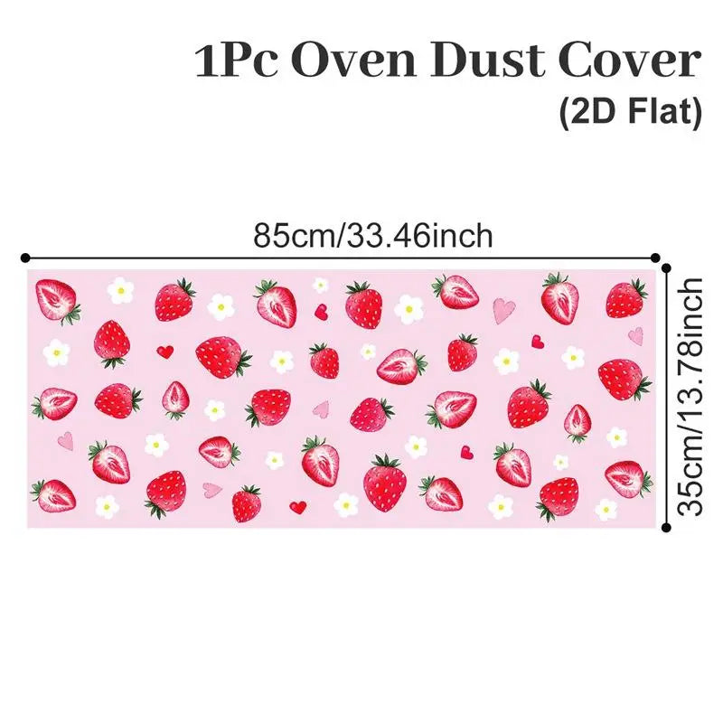 Microwave Oven Dust Cover 85x35cm – Waterproof & Oil-Proof Appliance Dust Cover Nixie A5