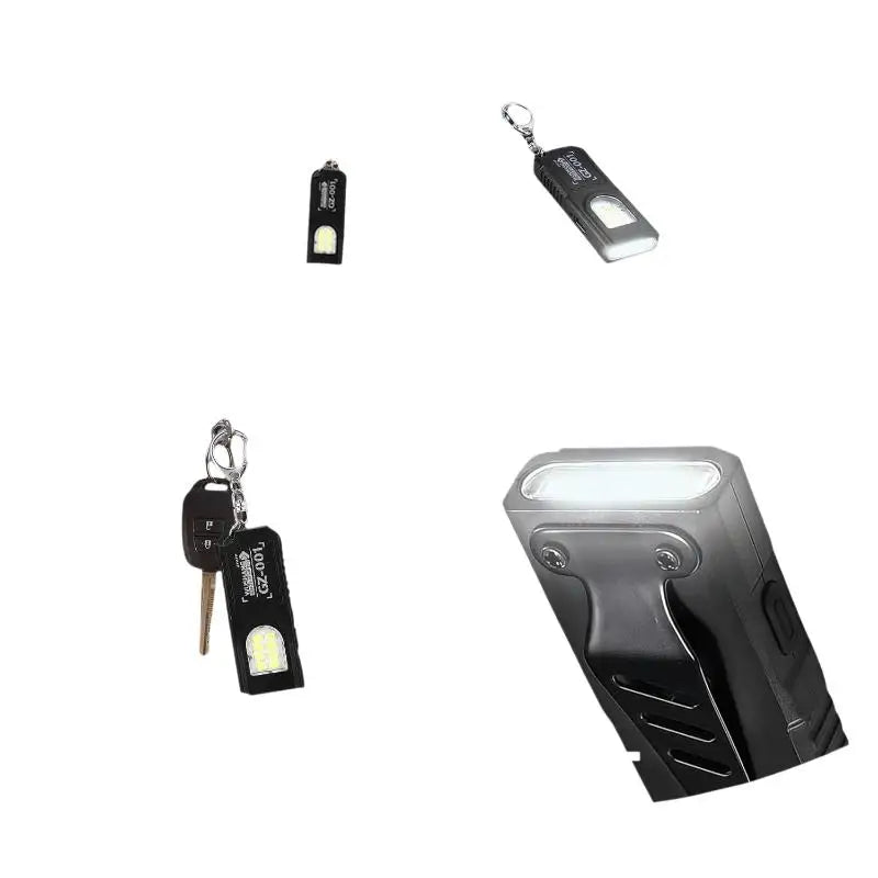 Nixie Magnetic Keychain Flashlight – Clip-On LED Torch Keychain Flashlight Nixie
