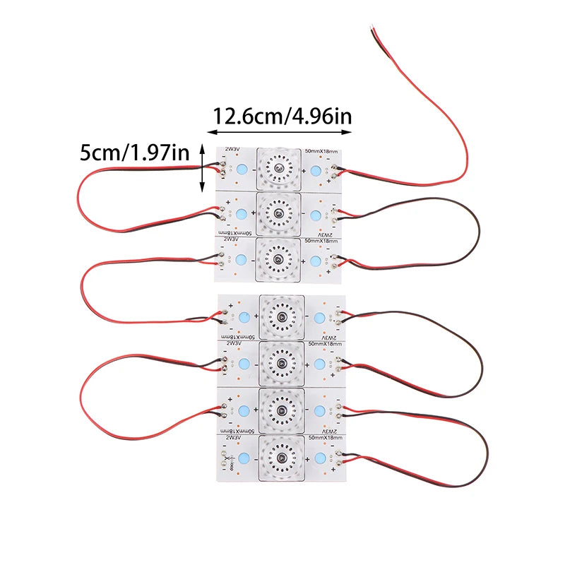 SMD LED Lamp Beads 3V 6V TV Backlight Strip Repair Kit 32–65" LED Repair Kit Nixie