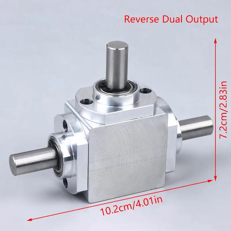 1:1 Bevel Gear Reduction Gearbox 8MM 20T Right Angle Spiral Bevel Gear Gearbox Nixie A1
