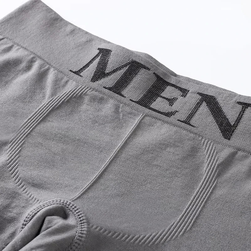 5-Pack Men's High Elastic Breathable Boxer Briefs | One Size