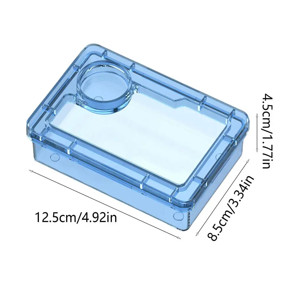 Reptile Escape-Proof Feeding Dish Bowl for Lizards & Iguanas