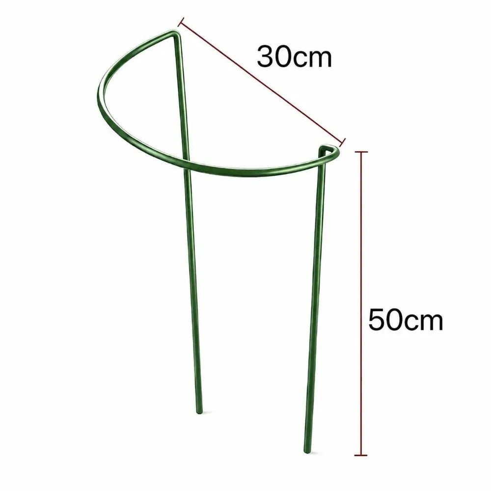 Metal Plant Support Stakes – Weatherproof & Reusable Garden Stakes Plant Support Stakes Nixie L