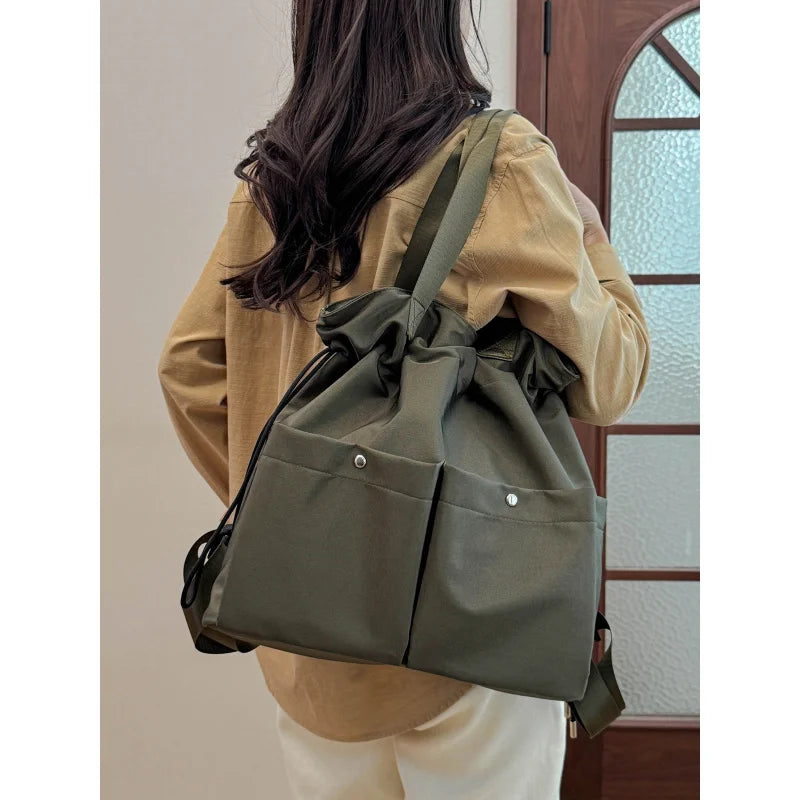 Large Capacity Nylon Tote Bag – Lightweight Women's Commuter Nylon Tote Bag Nixie