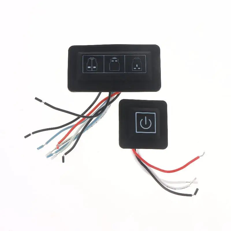 3-Speed Heated Vest Pants DIY Temperature Control Button Switch