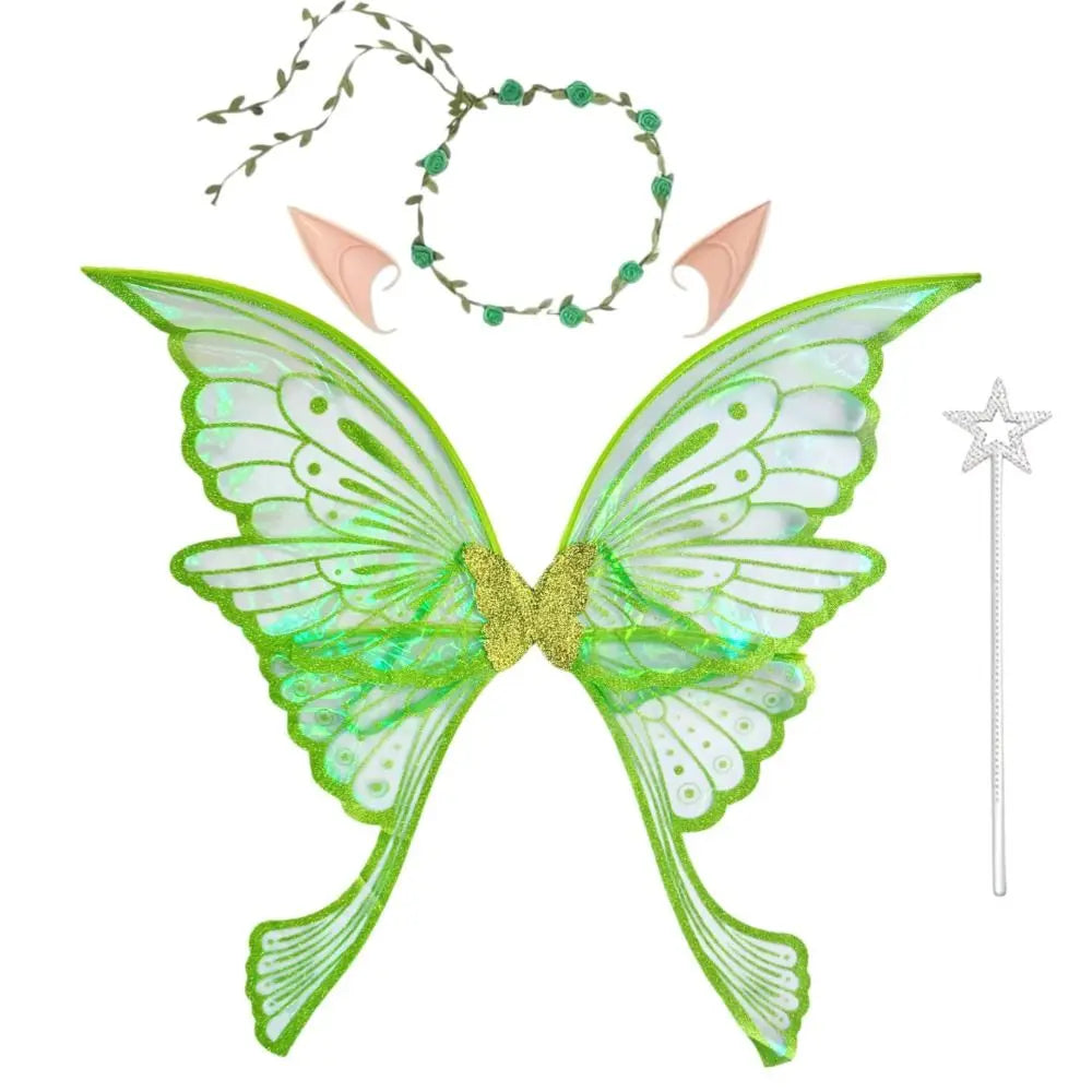 Sparkling Fairy Wings – Lightweight Organza Butterfly Costume