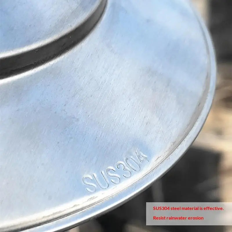 Stainless Steel Chimney Cap 75-200mm Roof Duct Vent Rain Cap Roof Vent Cap Nixie