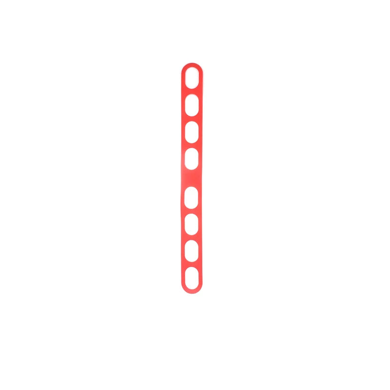 Reusable Silicone Elastic Lid Strap – Universal Pot & Lunch Box Kitchen Lid Strap Nixie Red