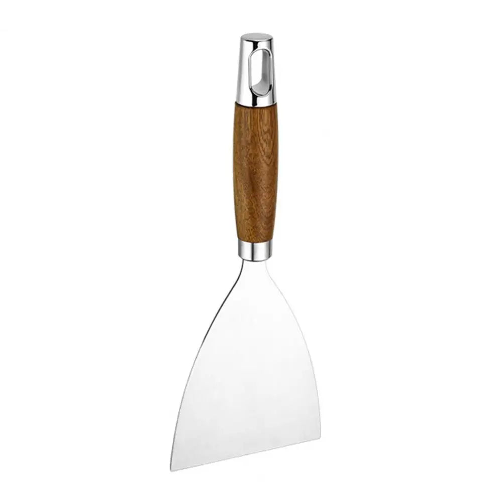 Wooden Handle Stainless Steel Spatula Turner – BBQ & Teppanyaki