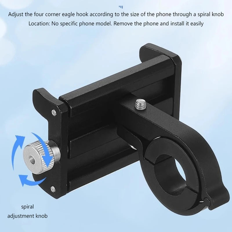 Universal Metal Bike Phone Mount – MTB & Motorcycle Holder