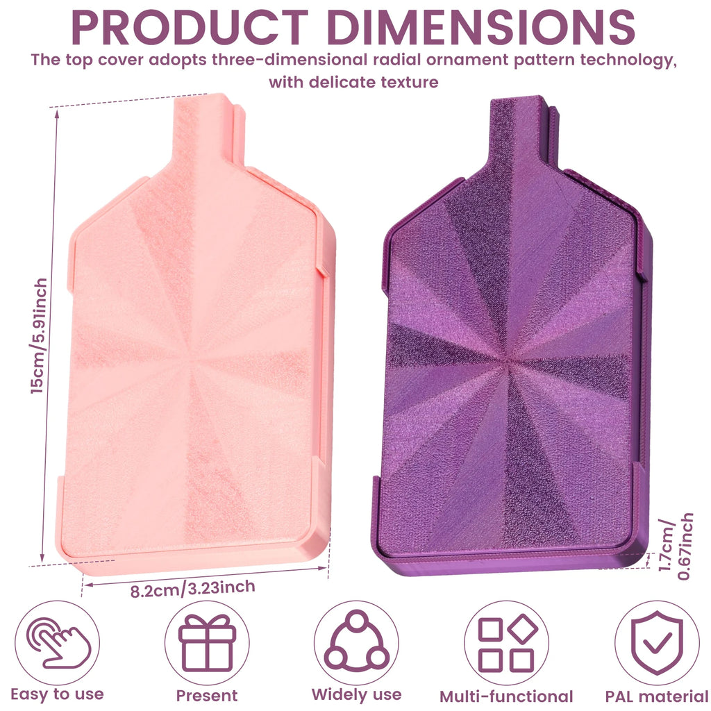 Diamond Painting Tray Kit – Dustproof Lid & Organizer, 2pcs