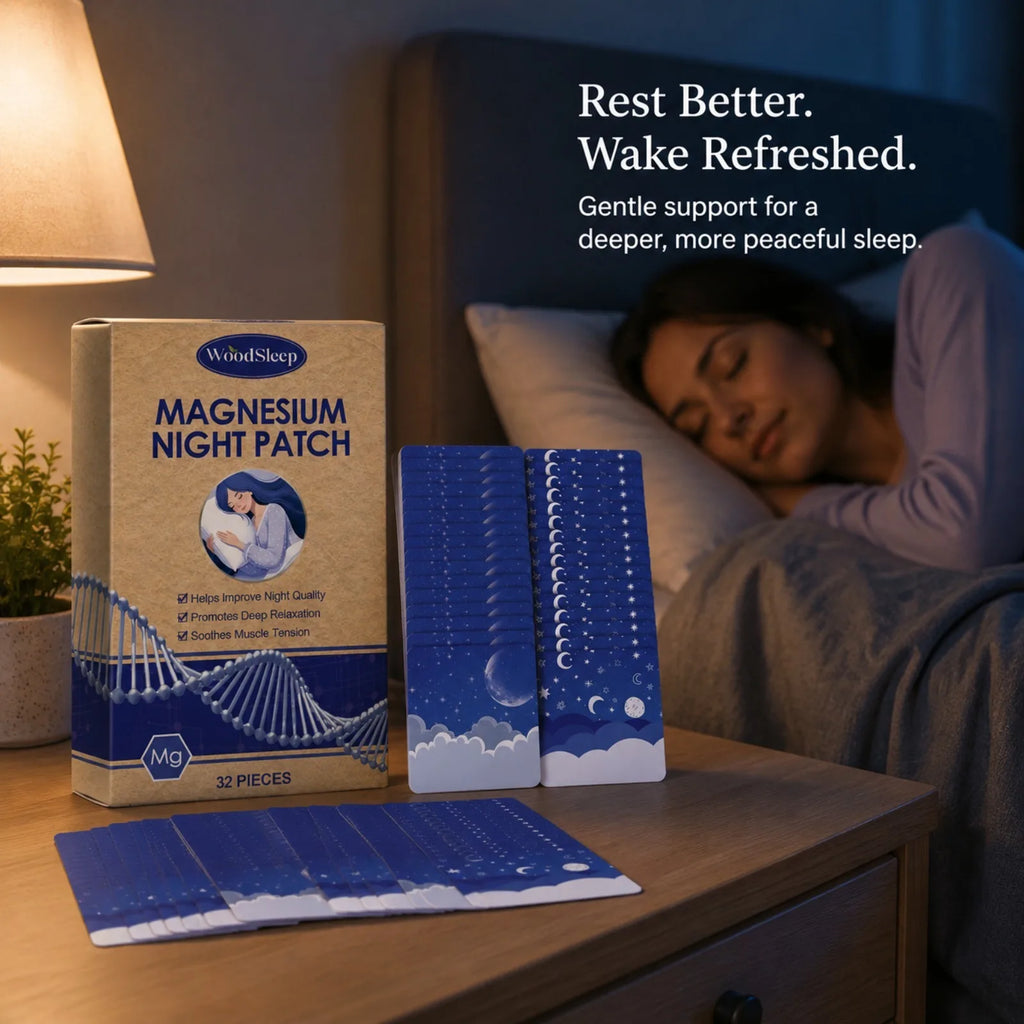 Magnesium Sleep Patches – Relaxation & Calm Mood Night Rest Sleep Wellness Patch Nixie