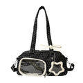 Kawaii Ita Bag Large Tote Crossbody for Anime Merch Display Kawaii Ita Bag Nixie BB-1458Black