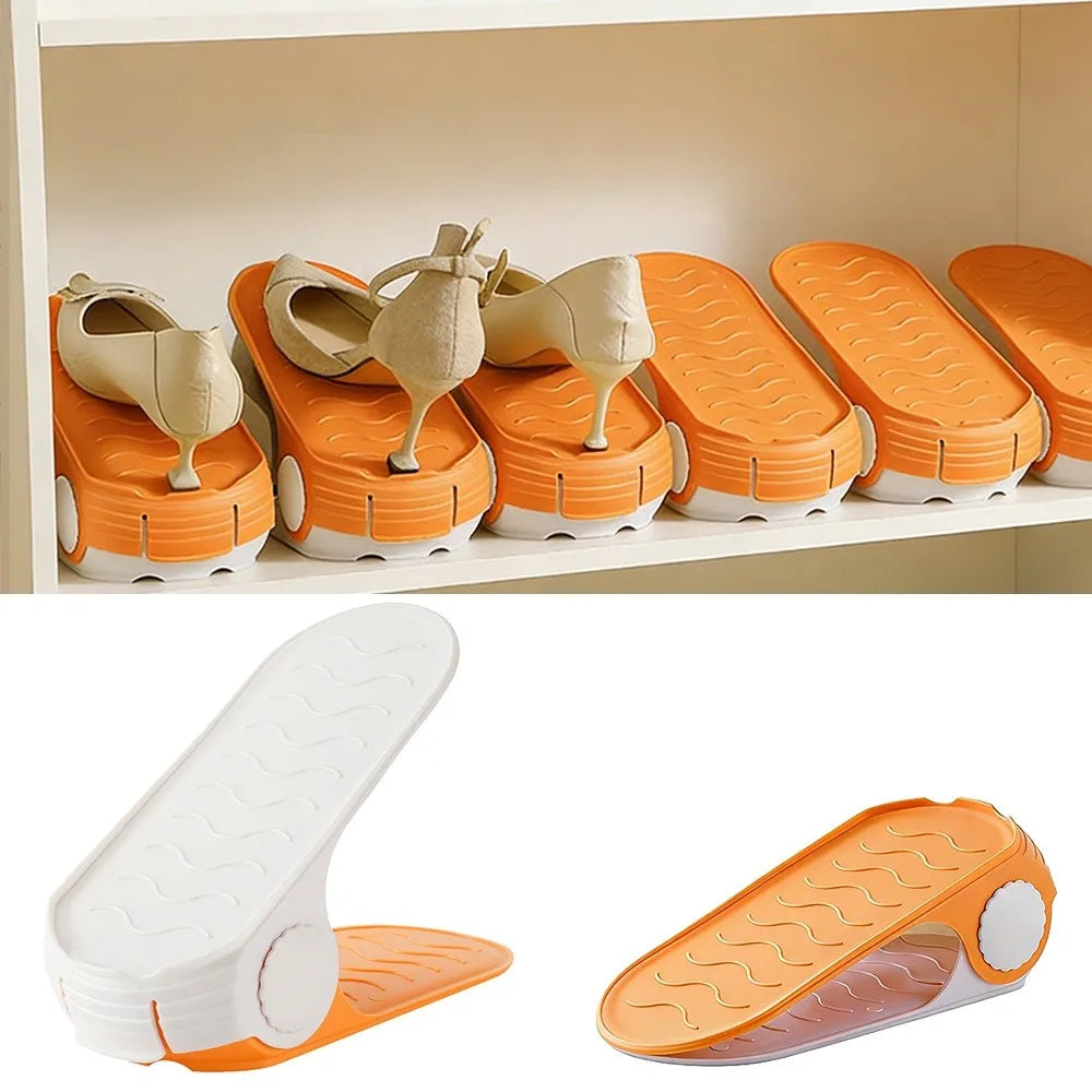 Double Layer Adjustable Shoe Rack Organizer | Space Saving