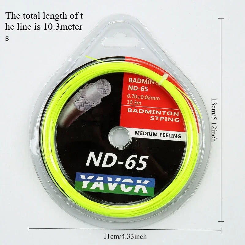 Badminton Racket String ND65/95 – Durable High-Tension String