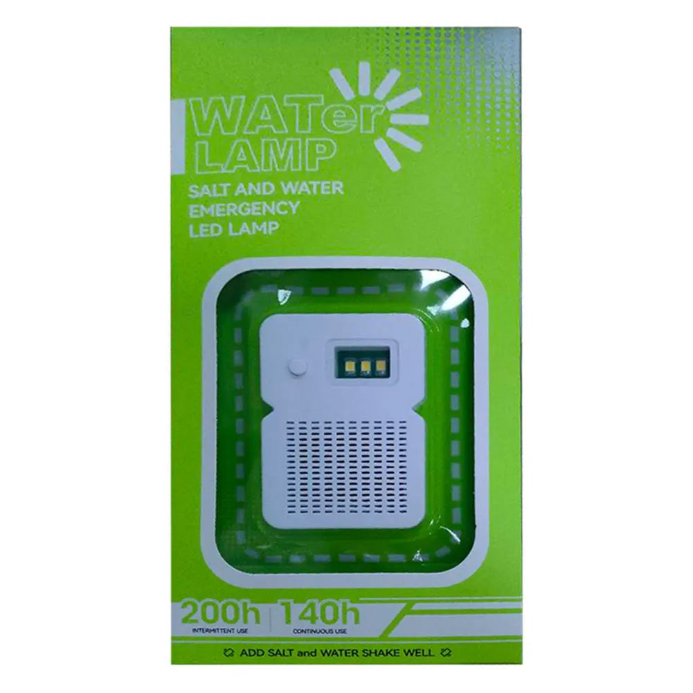 LED Salt Water Lamp – Portable Waterproof Camping Emergency Light Camping Lamp Nixie 1pcs