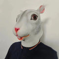 Cute Squirrel Full Head Latex Mask – Halloween Cosplay Animal Halloween Costume Mask Nixie A