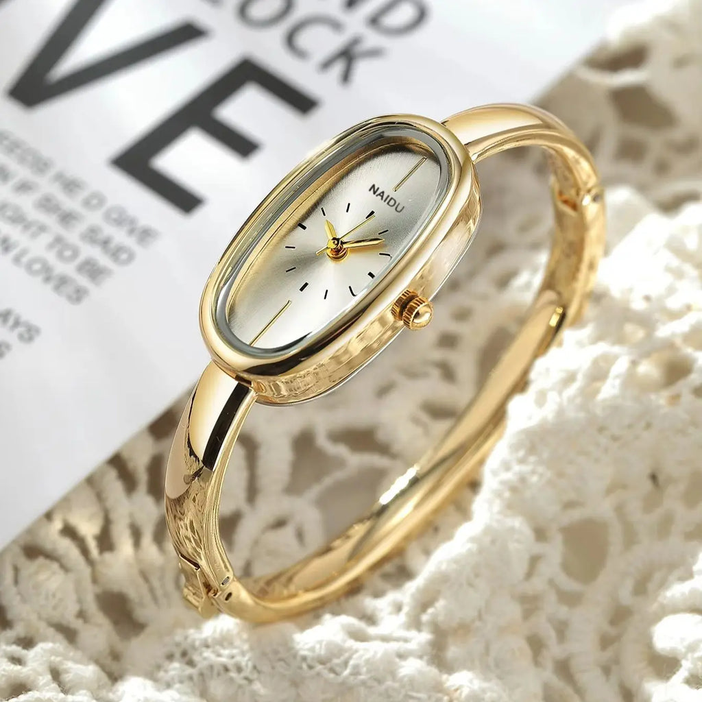 Naidu Business Classic Quartz Watch – Alloy, 3 Bar Quartz Wristwatch Nixie