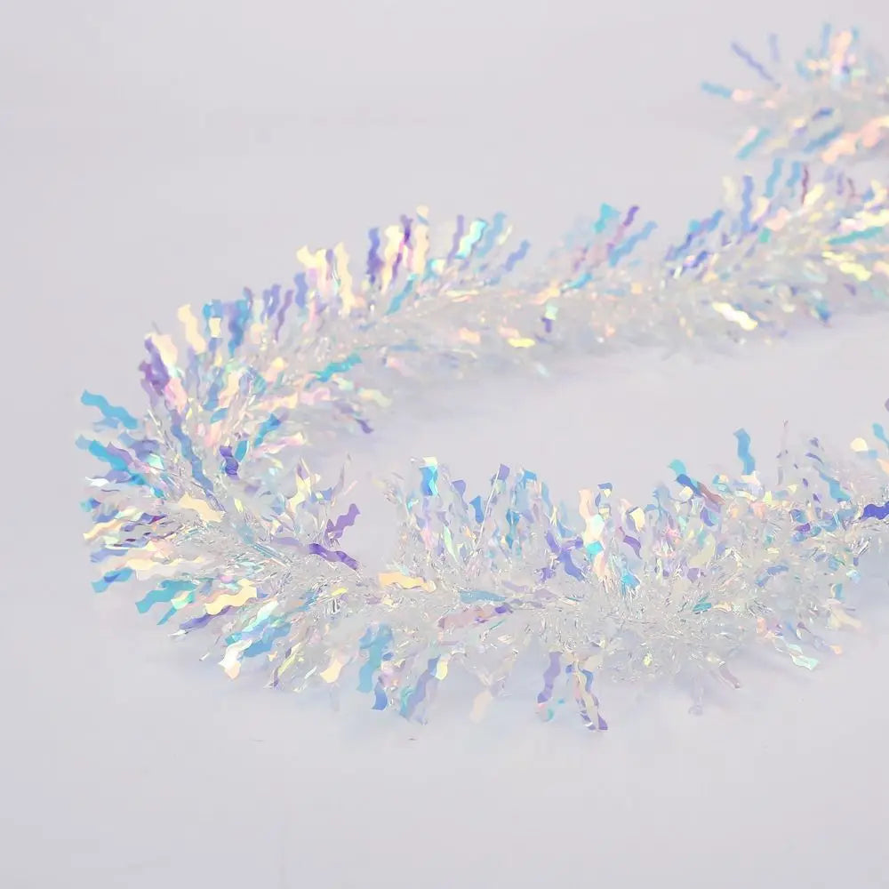 Christmas Glitter Tinsel Ribbon Garland Strip 2M – DIY Decor