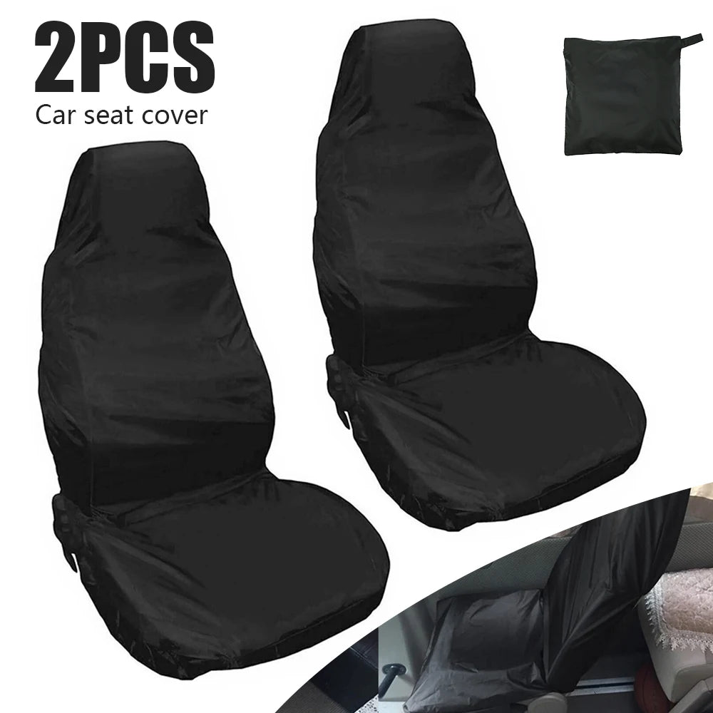 2Pcs Universal Waterproof Car Seat Covers | Breathable Protectors Car Seat Covers Nixie