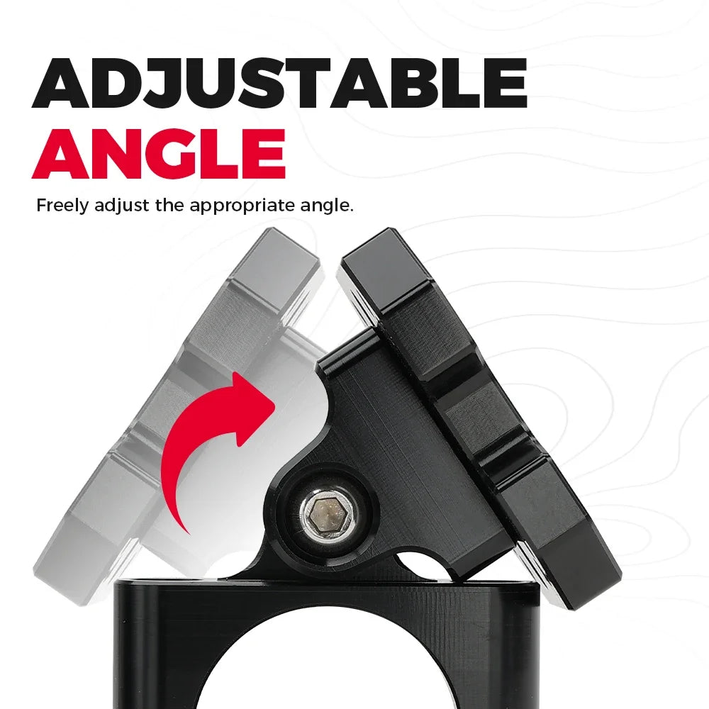Universal Motorcycle GPS Mount – 12–32mm Handlebar AMPS Bracket Motorcycle GPS Mount Nixie