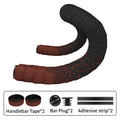 BUCKLOS Road Bike Handlebar Tape – Anti-Slip PU+EVA Bar Tape Bicycle Handlebar Tape Nixie RED
