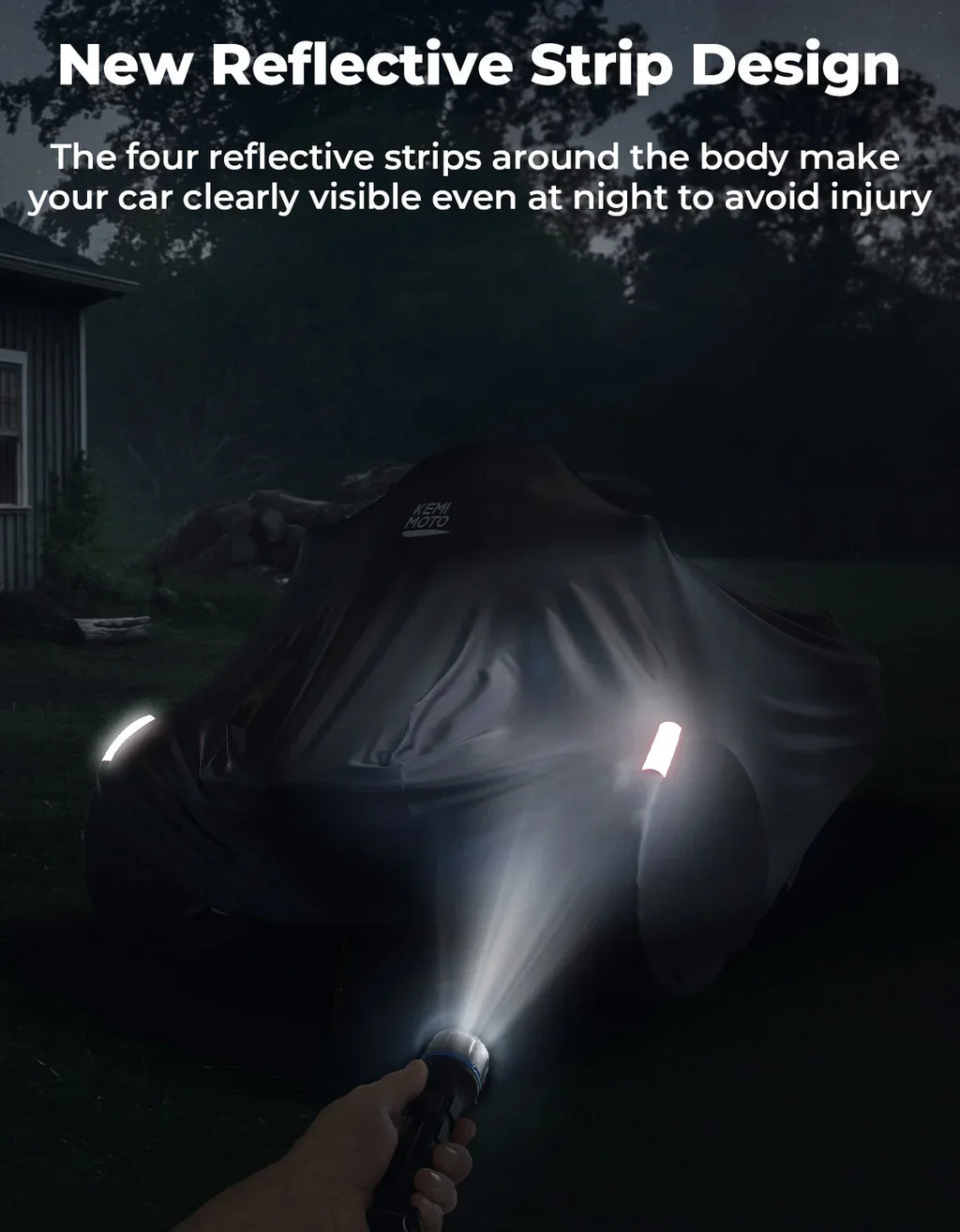 KEMITOUR 420D Waterproof Cover for Can-Am Spyder RT 2020+ Motorcycle Cover Nixie