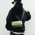 Unisex Nylon Multi-Layer Crossbody Shoulder Bag – Lightweight Crossbody Shoulder Bag Nixie BB-339-Green