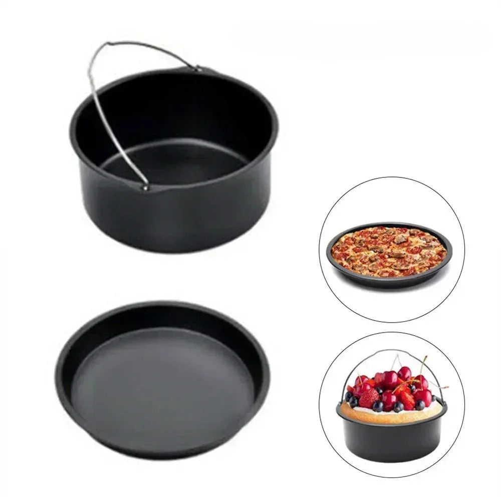 Round Cake Mold 6/7/8 Inch Non-Stick Carbon Steel Baking Pan Cake Baking Pan Nixie