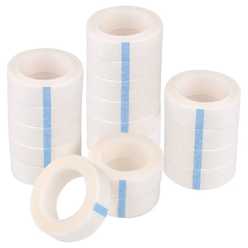 Eyelash Extension Tape – White Paper & Fabric, 5/10 Rolls Eyelash Extension Tape Nixie