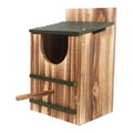 Carbonized Wood Owl Nesting Box – Waterproof Outdoor Bird House Owl Nesting Box Nixie Default Title