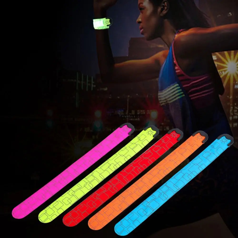 LED Night Running Armband – 5 Colors High Visibility Safety Light Running Safety Armband Nixie