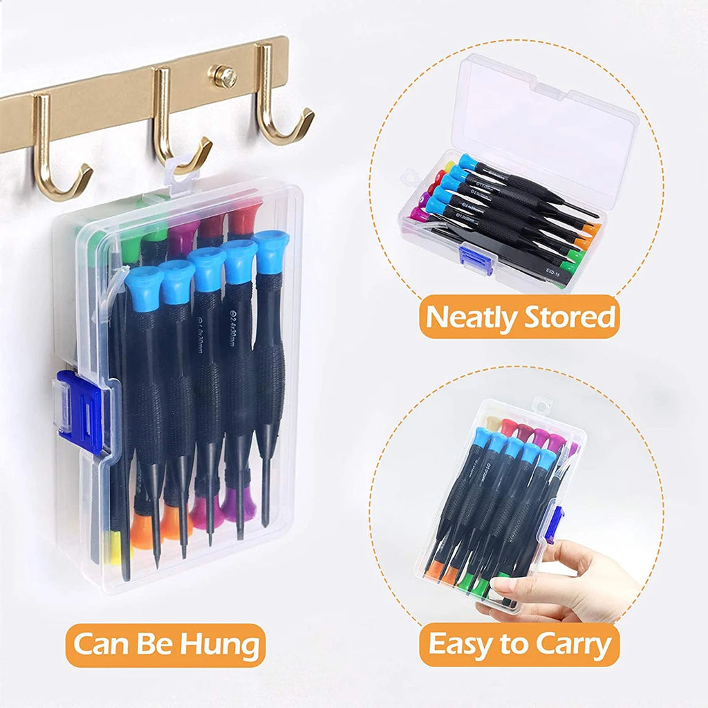 18pc Magnetic Precision Screwdriver Set – Watch, Phone & Glasses Precision Screwdriver Set Nixie