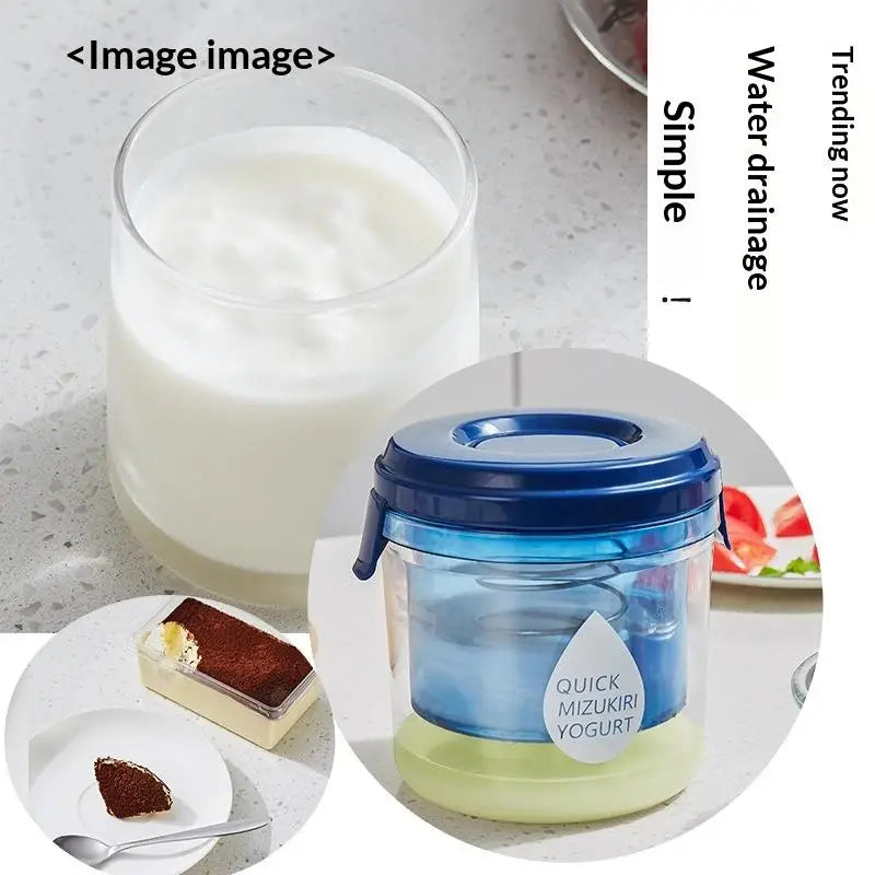 BPA-Free Yogurt Strainer – Homemade Greek Yogurt & Nut Milk Yogurt Strainer Nixie