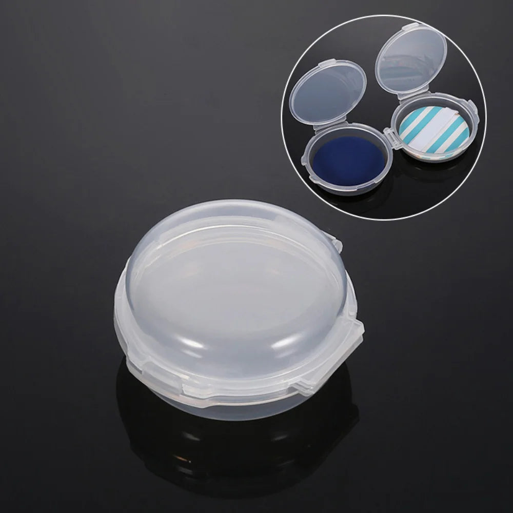 Double-Layer Folding Air Cushion Powder Storage Box | Portable