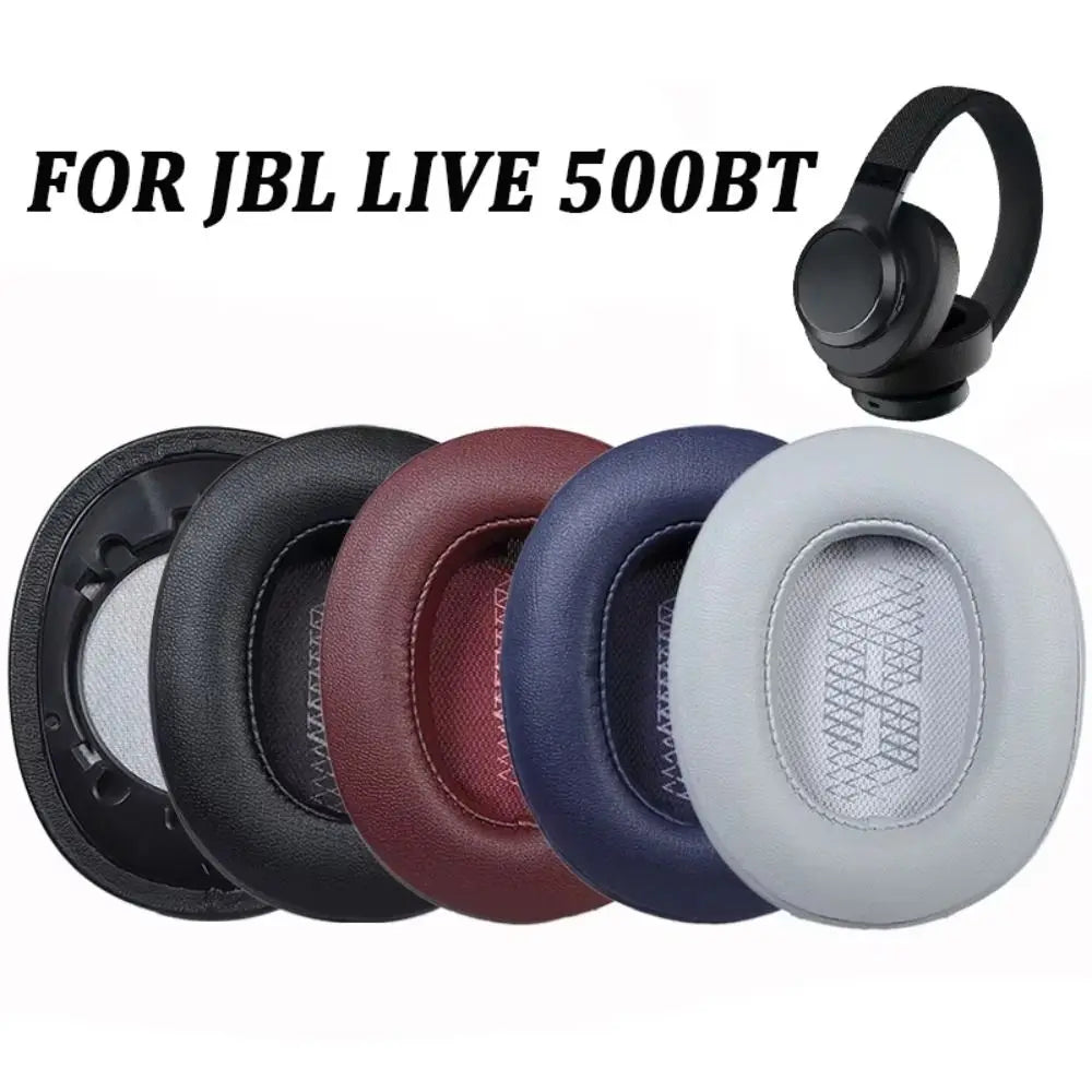 JBL LIVE 500BT Replacement Ear Pads – Memory Foam & Faux Leather Headphone Ear Pads Nixie